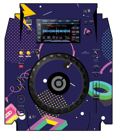 Pioneer DJ XDJ 1000 Skin New Kids Retro